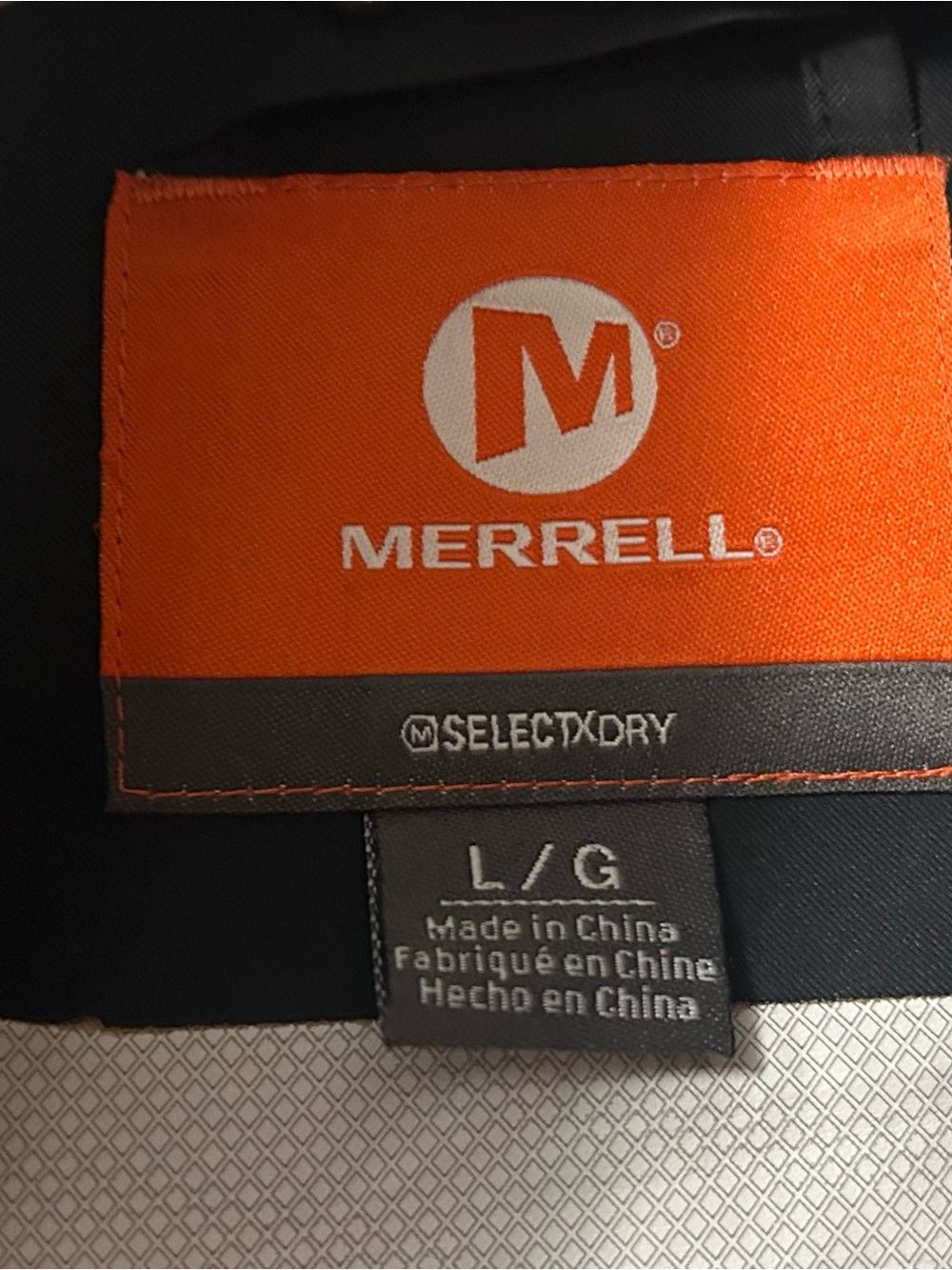 Merrell Black Hooded Utility Jacket - Picture 5 of 5